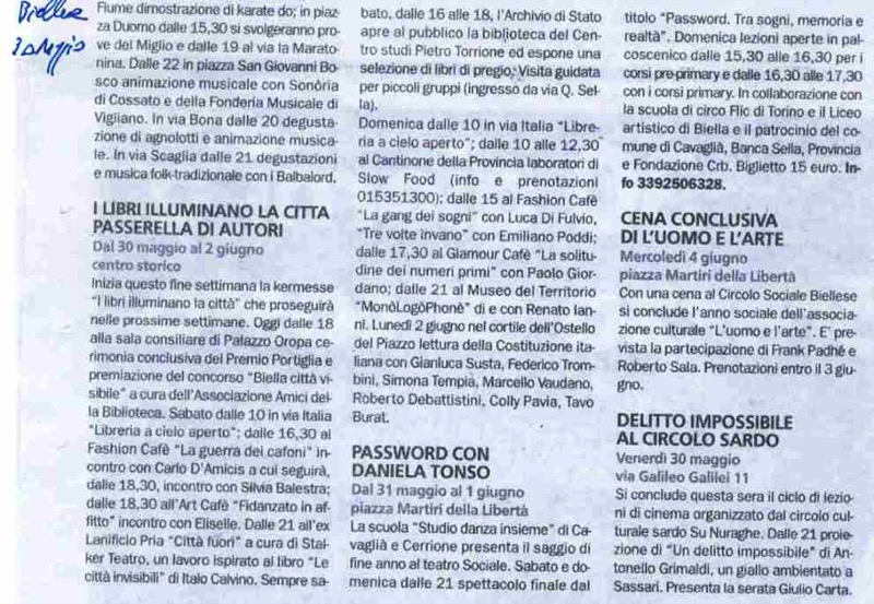  <br> Password 2008 Biellese