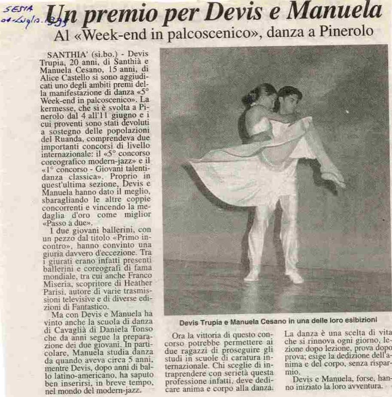  <br> Devis Manuela Luglio 1993 La Sesia