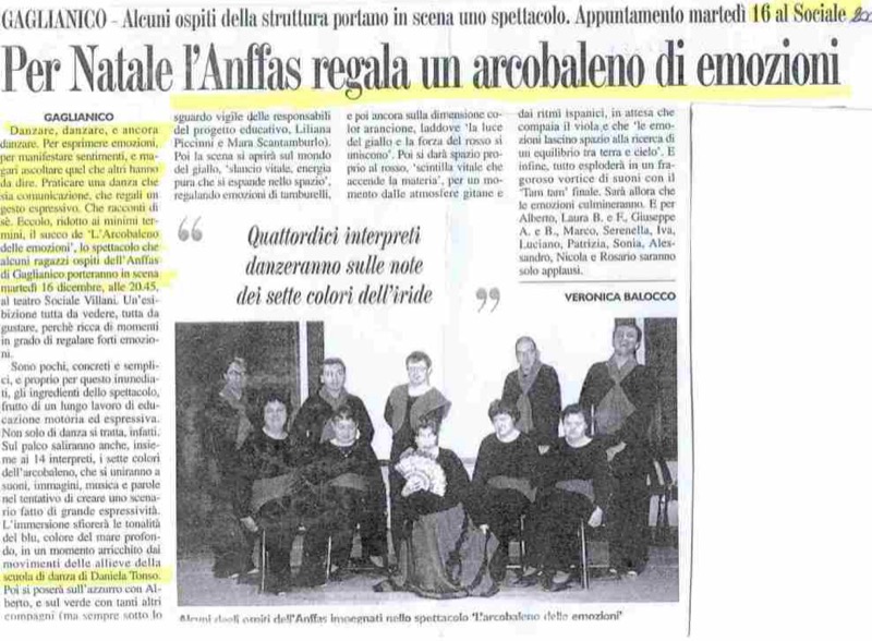  <br> ANFFAS 2003 Biellese