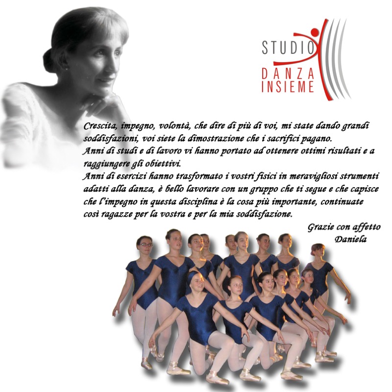 2009/08/07 -Lezione in Palcoscenico <br> Un tenero abbraccio Daniel Elena e...