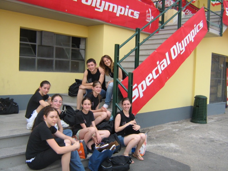 2008 Special Olimpics <br> Elisa Sara e Sebastiano